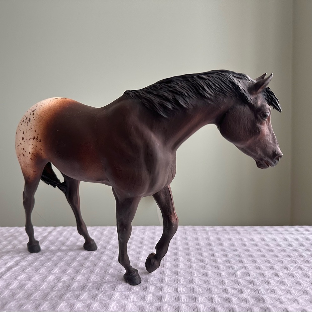 Vintage Breyer #174 Indian Pony Dark Bay Appaloosa Traditional series